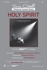 Holy Spirit SATB choral sheet music cover Thumbnail